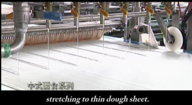 Máy làm bánh mì dẹt công suất cao, dây chuyền sản xuất Lacha Paratha tự động nhà cung cấp