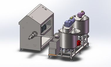Hệ thống điều khiển PLC Máy trộn bột bánh kem với công suất 150 - 400 kg / giờ nhà cung cấp