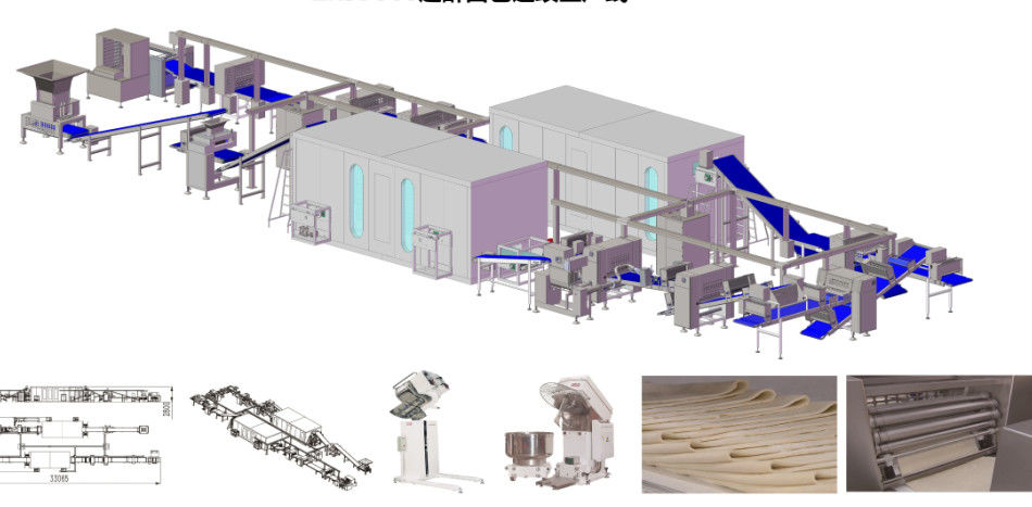 Máy cán màng tự động cao với công suất bột 500 - 2500 Kg / H nhà cung cấp