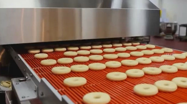 Máy làm bánh rán tự động với giải pháp tấm bột công nghiệp