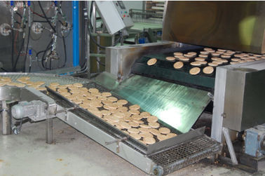 Trung Quốc CE Pita Bread Automatic Line 850 Mm Belt Width With Dough Sheeting System nhà máy sản xuất